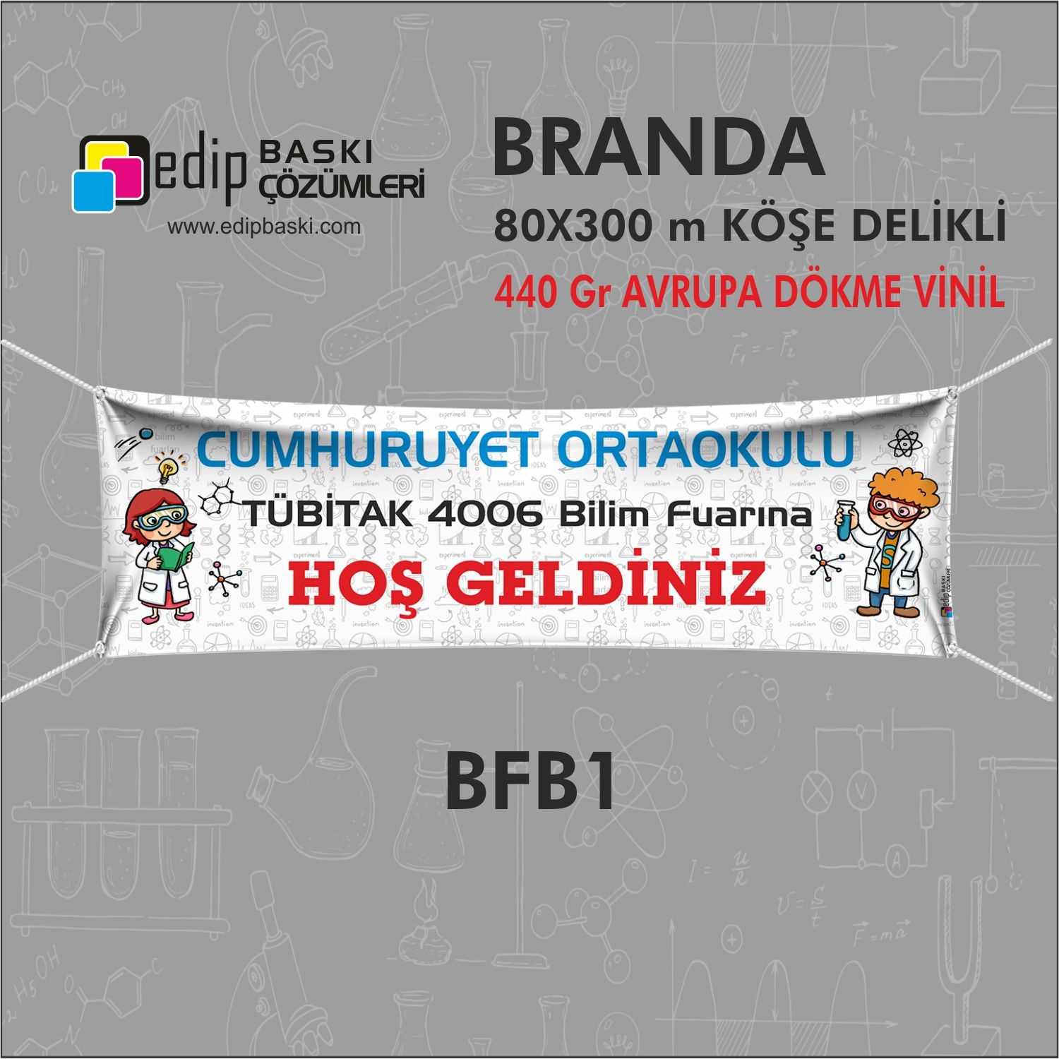 4006 Bilim Fuarı Branda