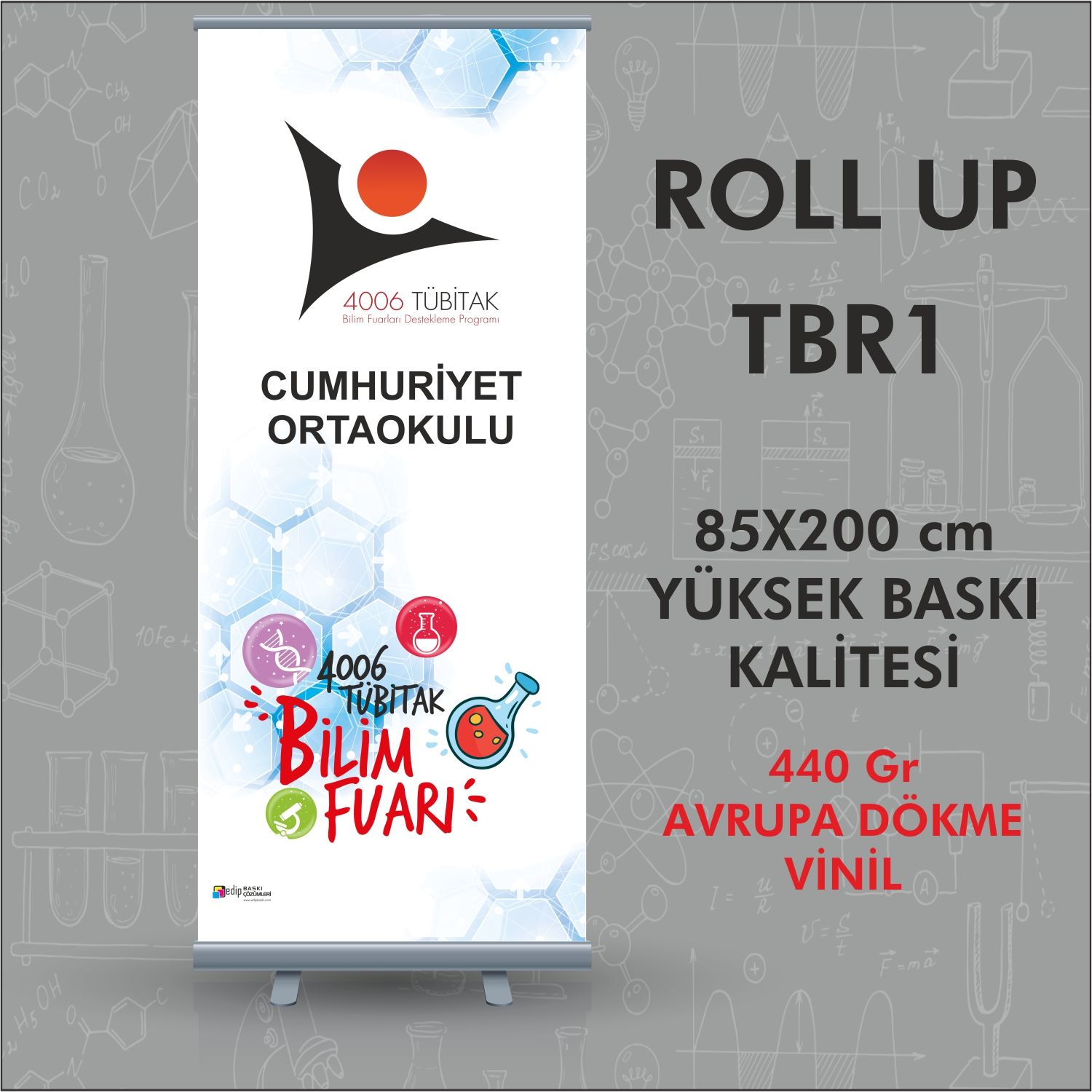 4006 Bilim Fuarı Roll Up