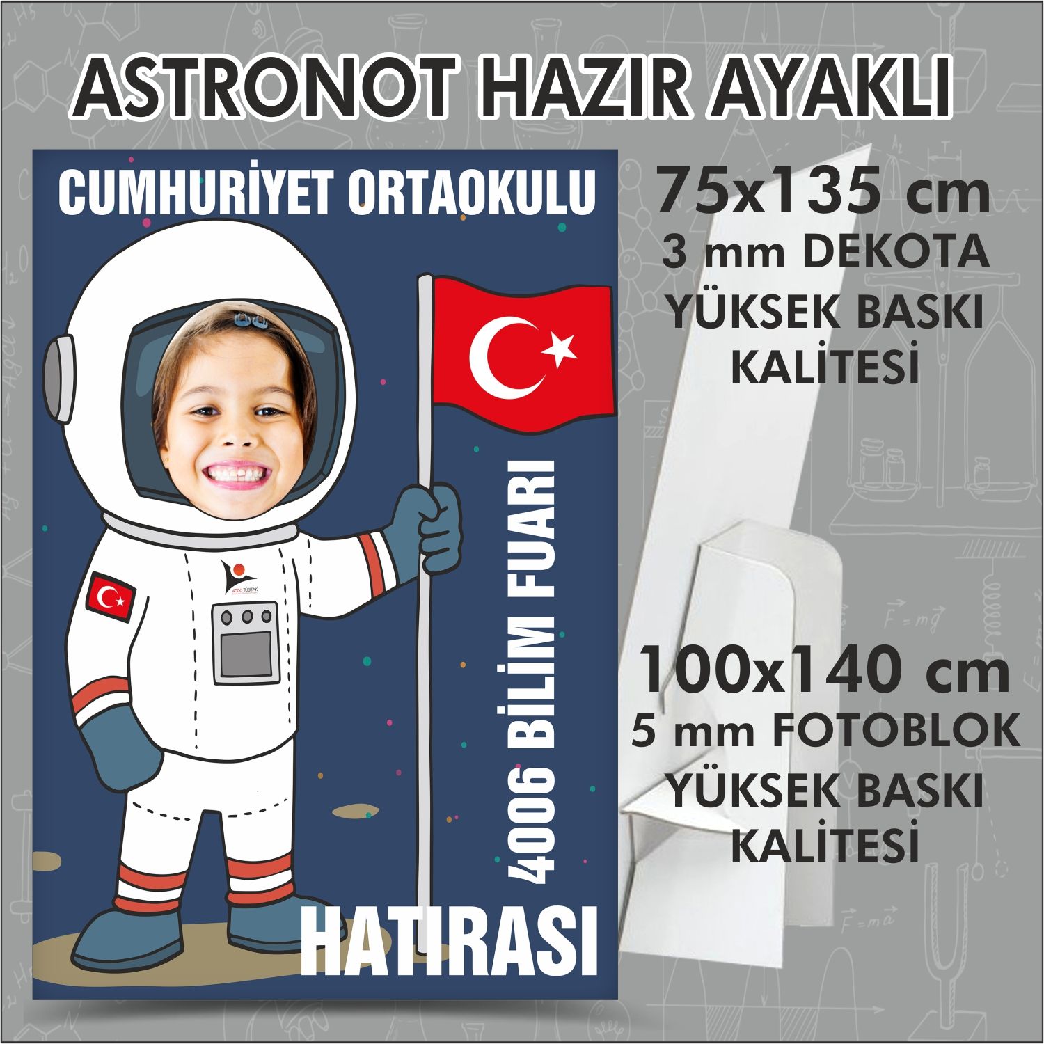 4006 Bilim Fuarı Astronot