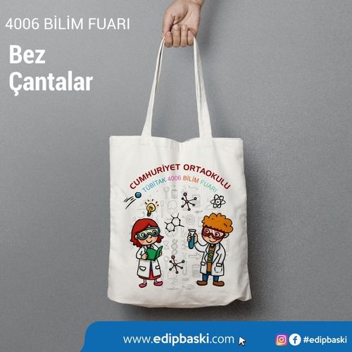 4006 Bilim Fuarı Bez Çanta