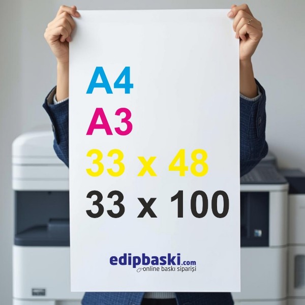 Renkli Dijital Baskı Fason